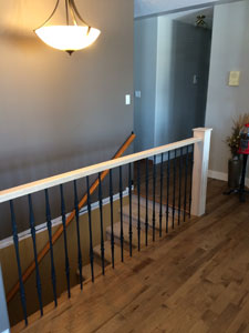 Rubus Woodworks Stair railing - after