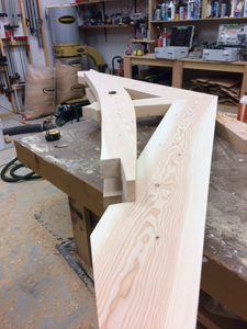 Rubus Woodworks Timber frame accents
