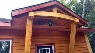 Rubus Woodworks Timber frame accents