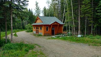 Rubus Woodworks Stone siding & timber frame accents